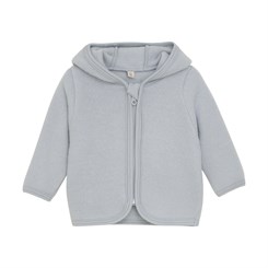 Huttelihut wool fleece cardigan - Quarry