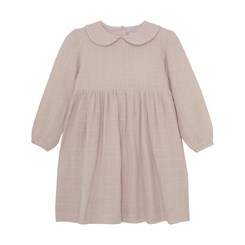 Huttelihut dress woven LS - Fawn