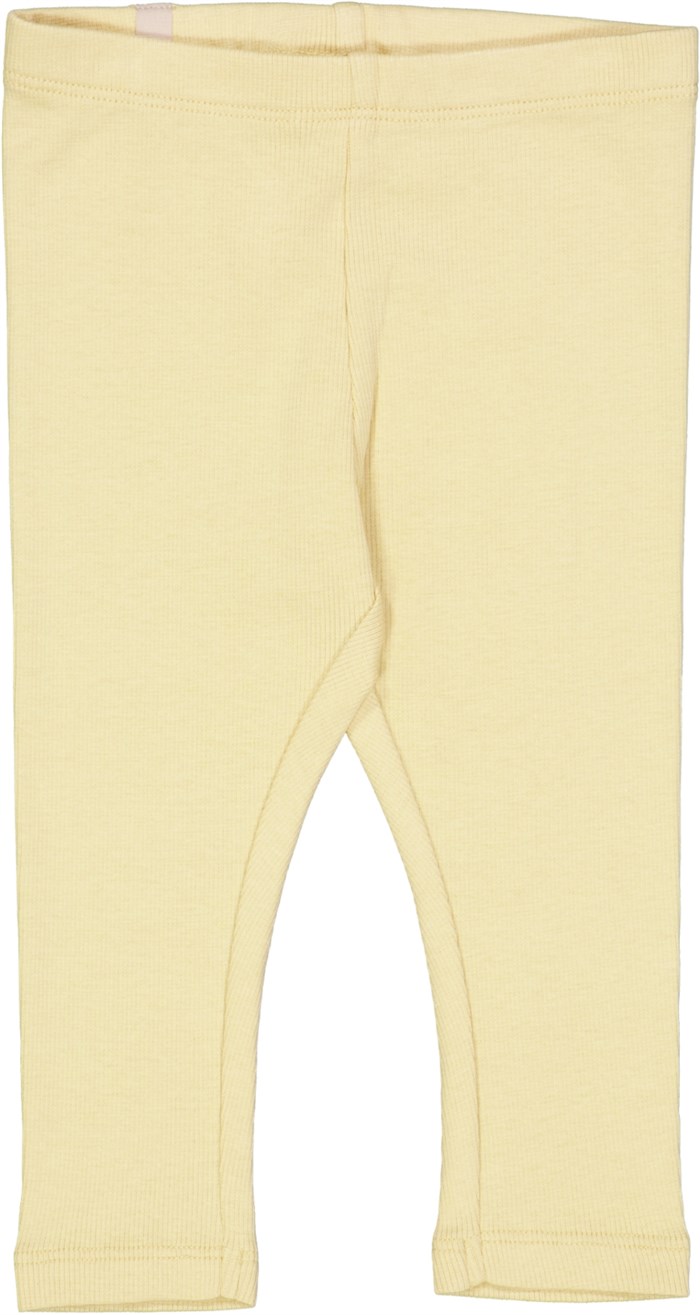 Wheat Rib leggings - Yellow dream