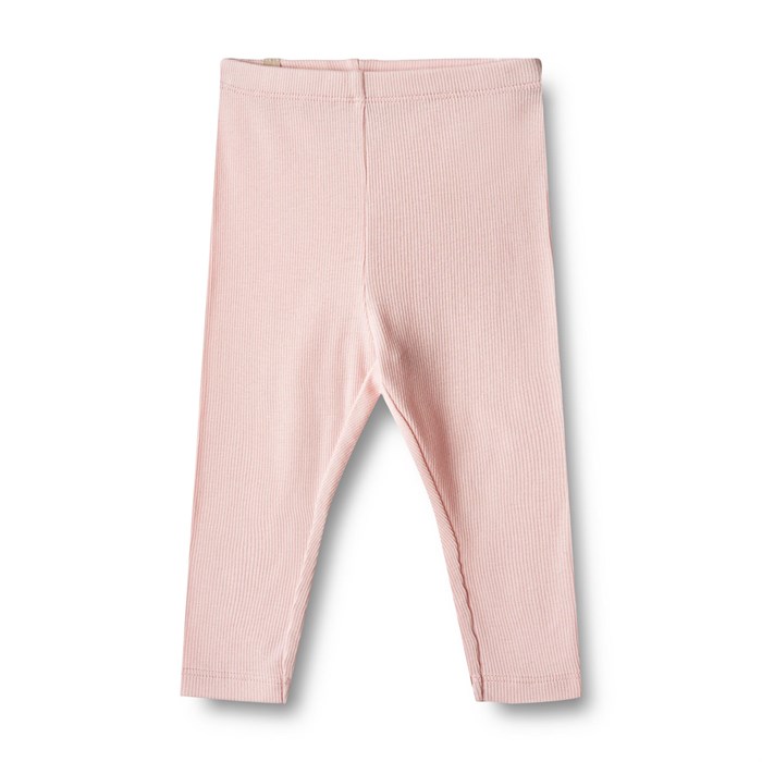 Wheat Rib leggings Maddy - Rose ballet