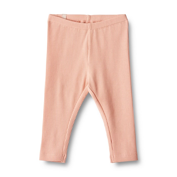 Wheat Jersey leggings Jules - Soft coral