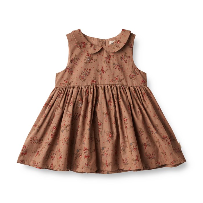 Wheat Eila dress - Berry dust flowers