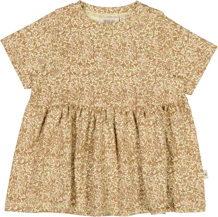 Wheat jersey dress Anna - Summer field