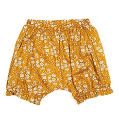 Huttelihut Blommie shorts Liberty - Capel Mustard