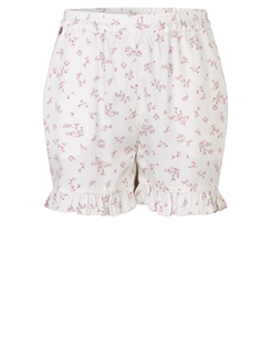 Rosemunde shorts - Ivory summer flower print