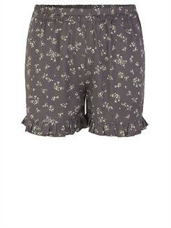 Rosemunde shorts - Grey summer flower print