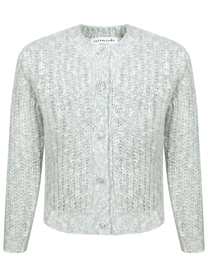 Rosemunde Cardigan - Pastel mint melange