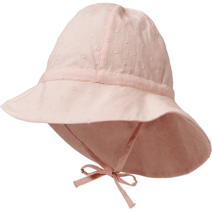 Wheat sunhat Chloé - Rose ballet