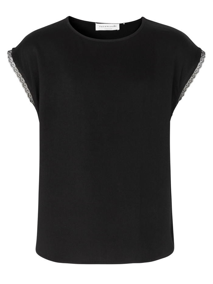 Rosemunde t-shirt SS - Black