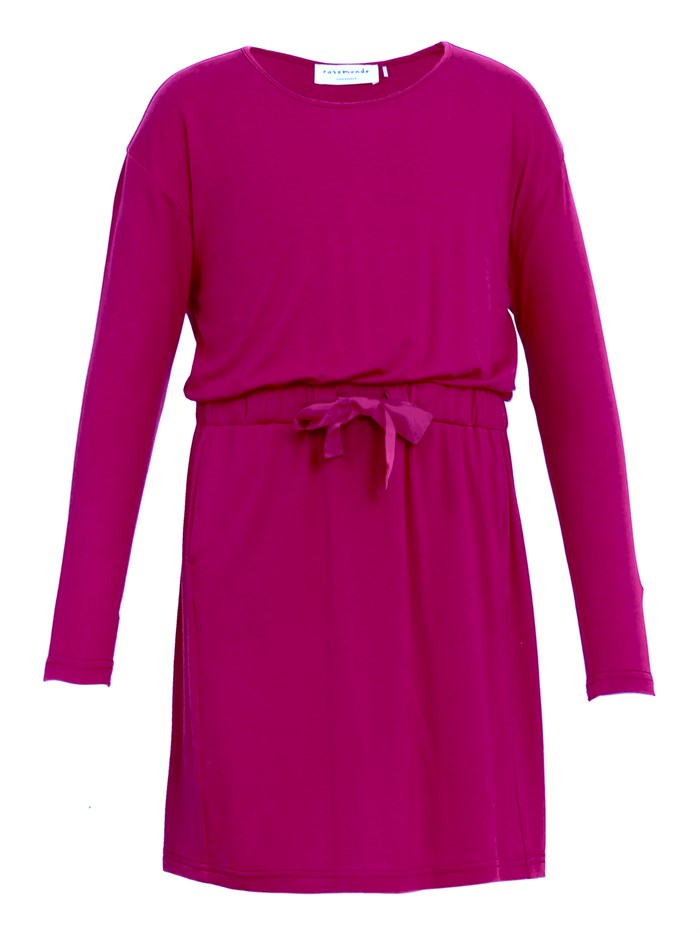 Rosemunde Dress LS - Deep fuchsia