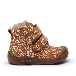 Bisgaard Evon TEX boot - Brandy flowers