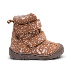 Bisgaard Ellis TEX boot - Brandy flowers