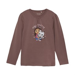 Minymo- Gabbys dukkehus T-shirt LS - Rose Taupe