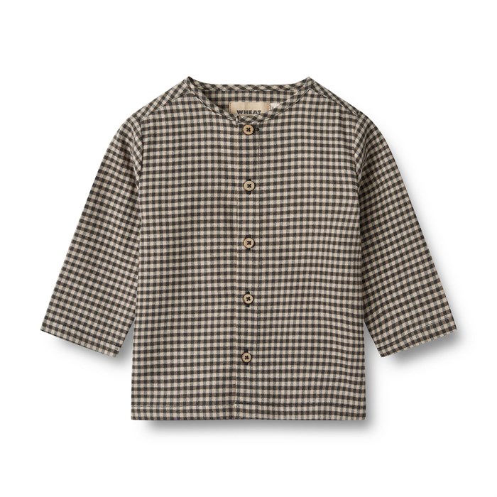 Wheat Shirt Shelby - Raven check