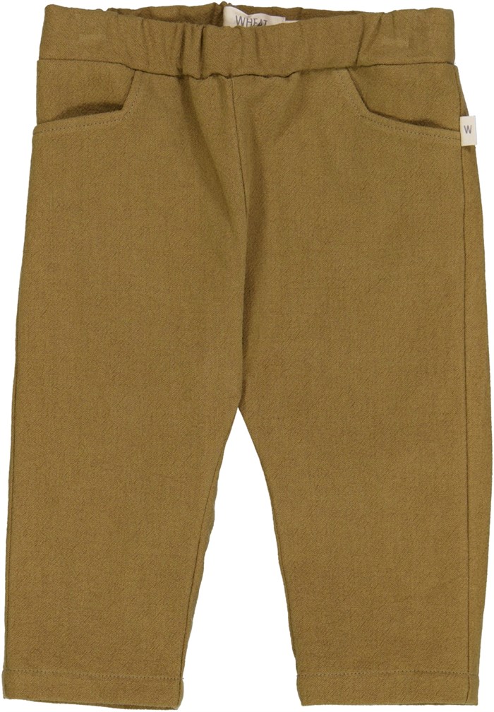 Wheat trousers Kass - Seaweed