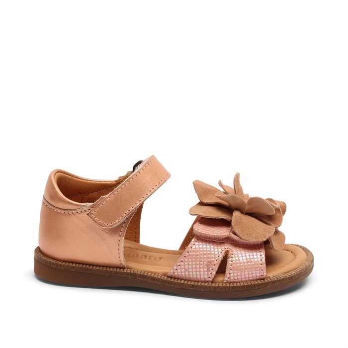 Bisgaard Agnes sandal - rose gold