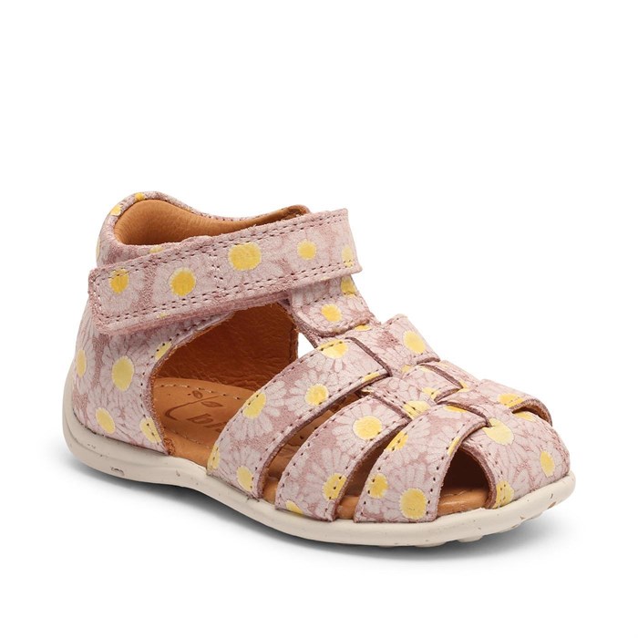 Bisgaard sandal Carly - Rose flowers