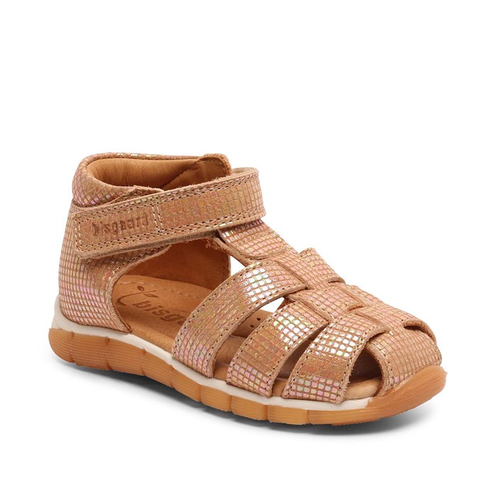 Bisgaard Billie sandal - Caramel shine