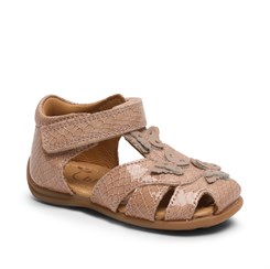 Bisgaard Aya sandal - Camel Croco