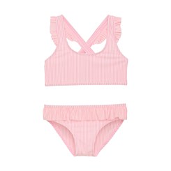 Color Kids bikini w/skirt - Salmon Rose