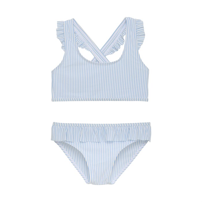 Color Kids bikini w/skirt - Cerulean