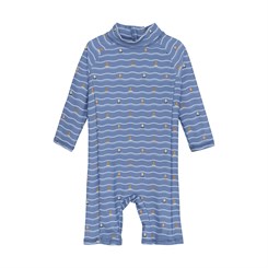 Color Kids swim suit LS - Coronet Blue