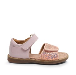 Bisgaard Aida Glimmer sandal - Shell