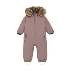 Color Kids snowsuit w/fake fur - Antler