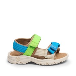 Bisgaard Nico sandal - Bright blue/green