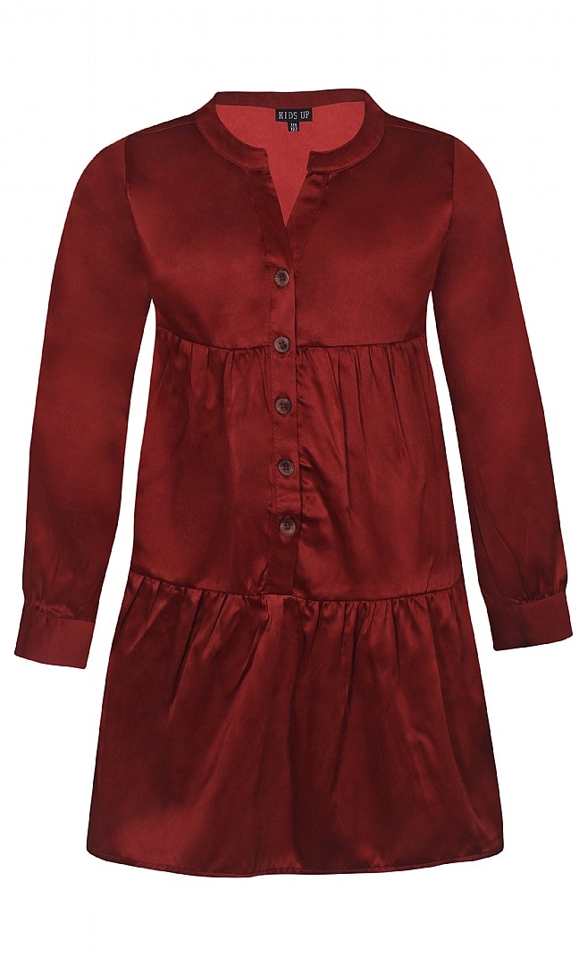 Kids-Up dress - Russet red