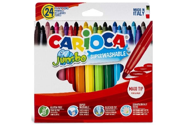 Carioca maxi tusch - 24-pack