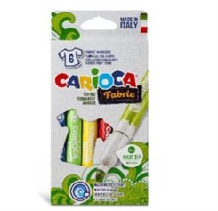 Carioca Stoftusch 6mm tip - 6-pak