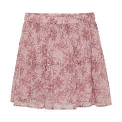 Creamie Skirt Flower Dobby - Peachskin