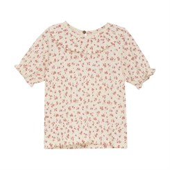 Creamie T-shirt SS crepe - Buttercream