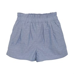 Creamie Shorts Chambray Dot - Blue denim