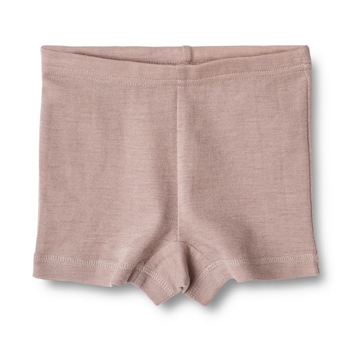 Wheat wool underwear Avalon - Dark powder