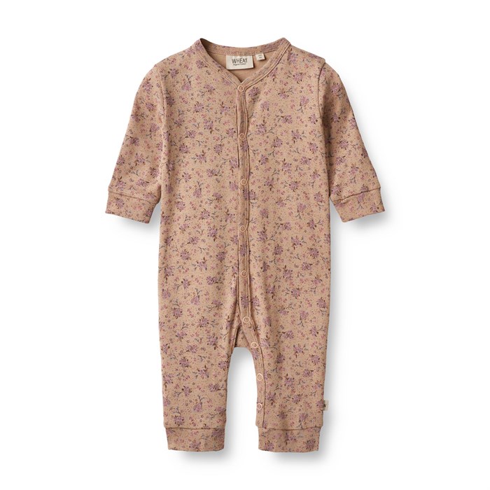 Wheat nightsuit Nikola - Rose flowers