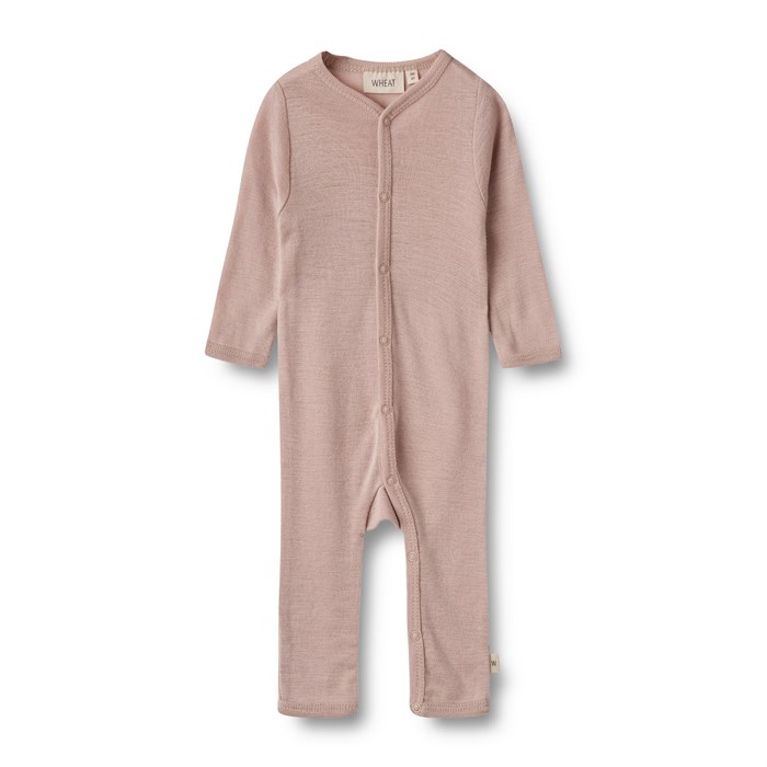 Wheat wool Jumpsuit Dusty - Dry Rose