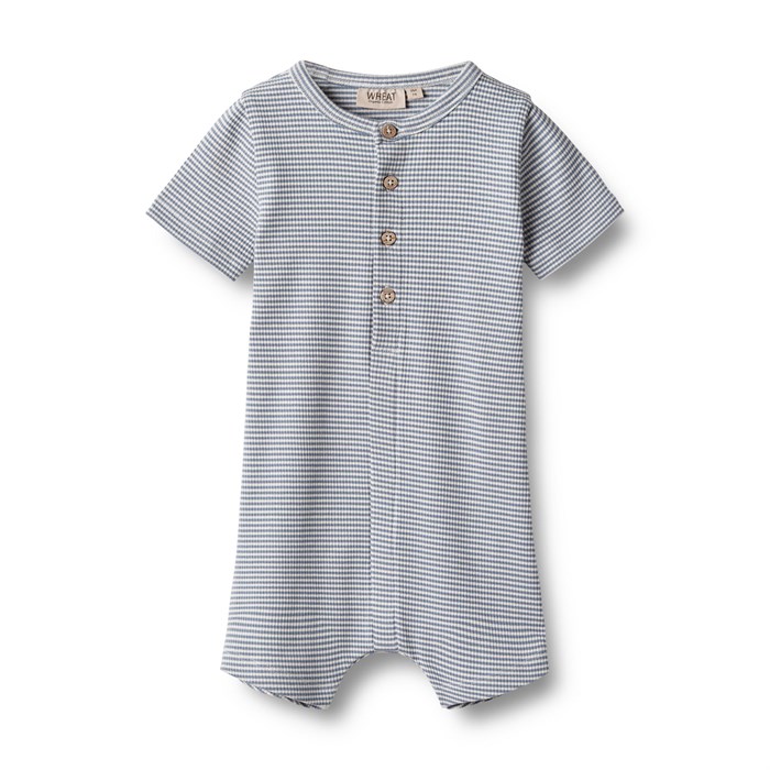 Wheat playsuit SS Elton - Blue stripe