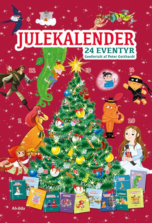 Alvilda - Julekalender (med 24 bøger)