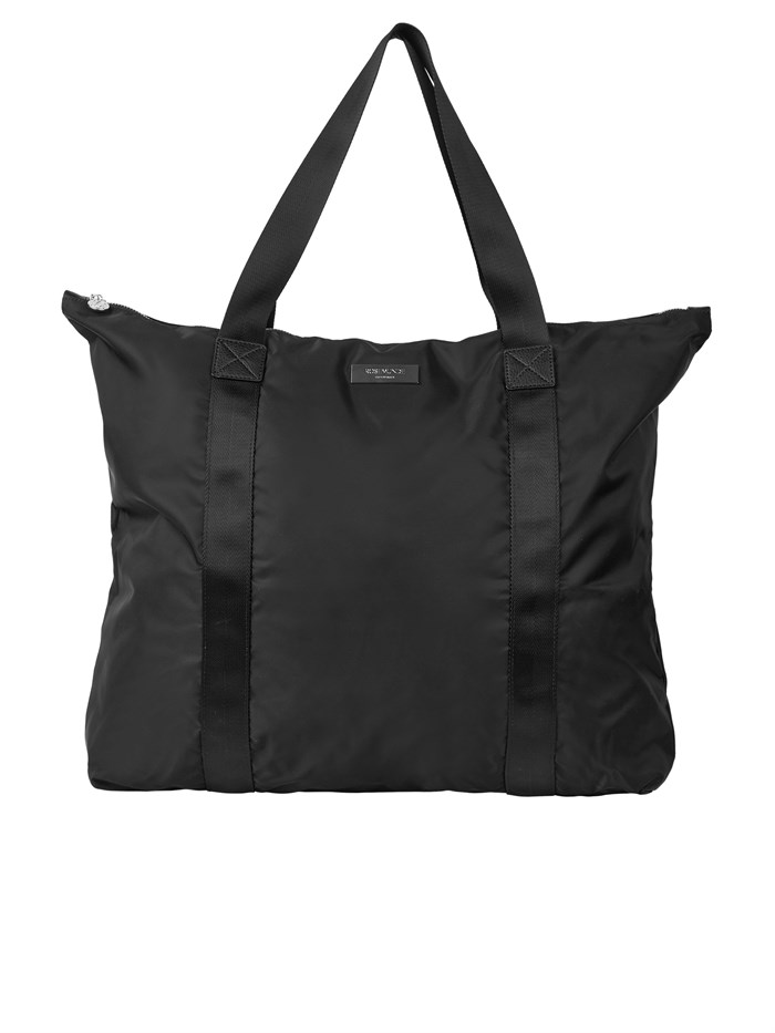 Rosemunde Nylon shopper - Black silver