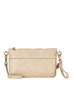 Rosemunde clutch - Pure sand/Gold