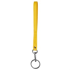 Rosemunde  keyhanger - Warm yelloow/silver