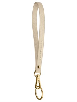 Rosemunde keyhanger - Pure sand/gold