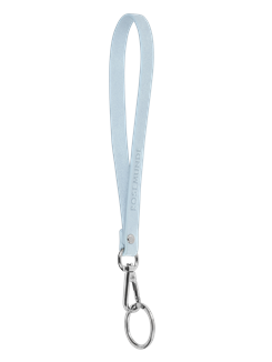 Rosemunde keyhanger - Pastel blue/gold