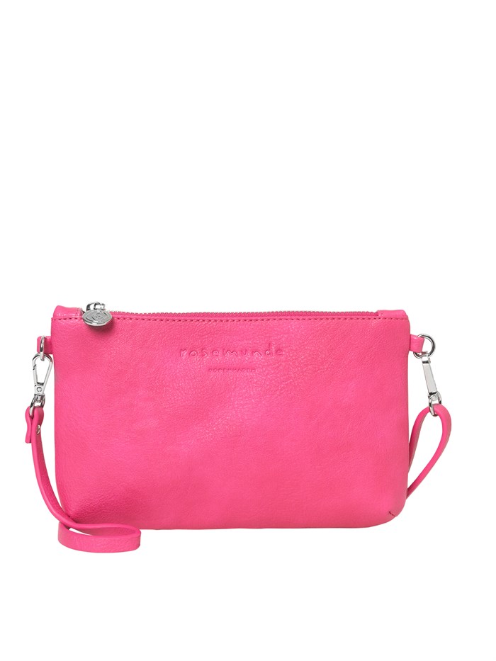 Rosemunde clutch - Pink peacock