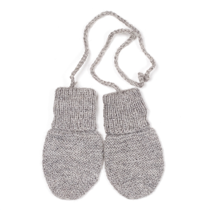 Huttelihut Baby Alpaca luffer - Light grey