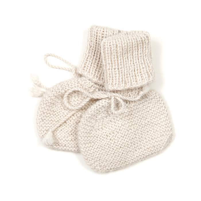 Huttelihut Baby Alpaca futter - Off white