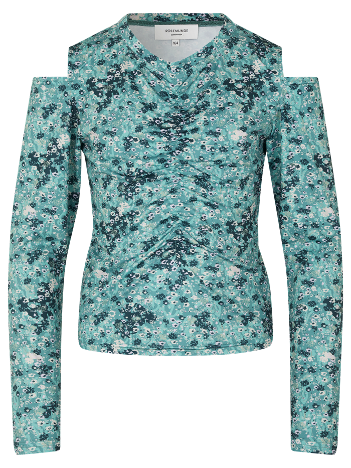 Rosemunde T-shirt - Eucalyptus flower print