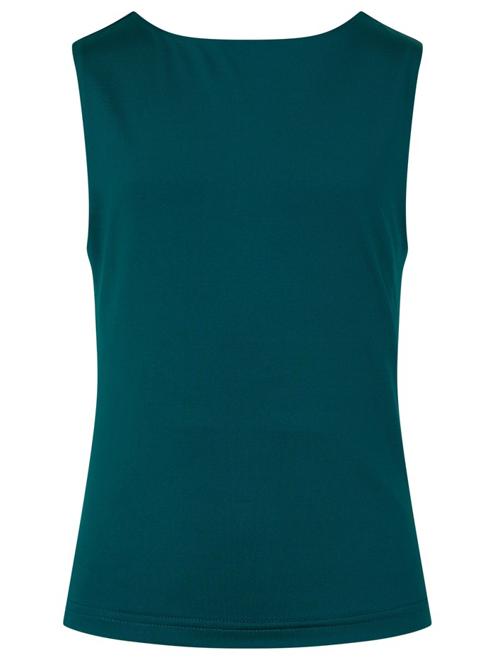 Rosemunde 2-i-1 top - Dark Teal